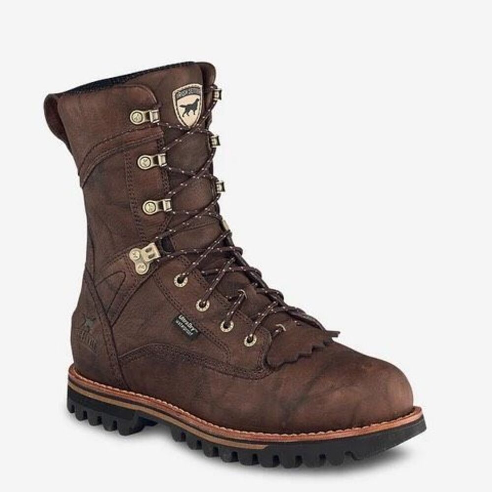 Red Wing Irish Setter $260 861 Elk Tracker Waterproof Hunting Boot 14 D NEW